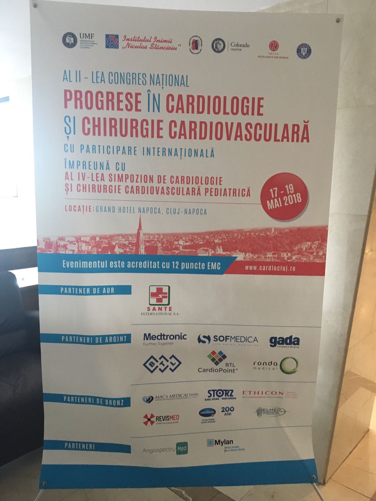 Al II-lea Congres Național „Progresul în Cardiologie și Chirurgie Cardiovasculară”
