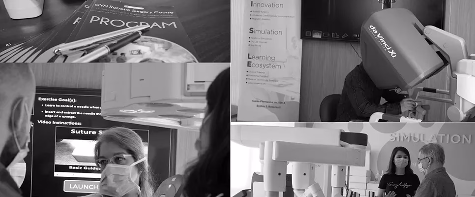 CURS DE CHIRURGIE ROBOTICĂ GYN