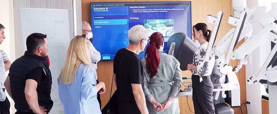 Curs de chirurgie robotică pentru oncologie ginecologică