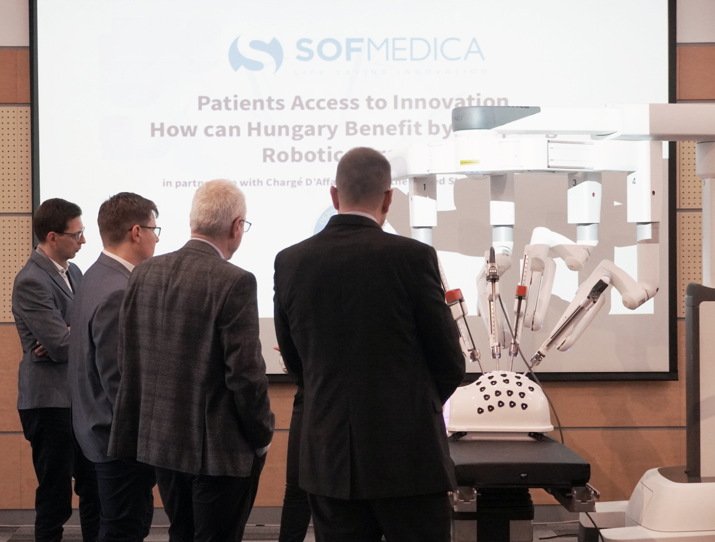 SOFMEDICA unveils the robotic surgery potential in Hungary