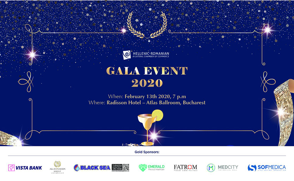 Hellenic-Romanian Bilateral Chamber of Commerce – 2020 Gala Event
