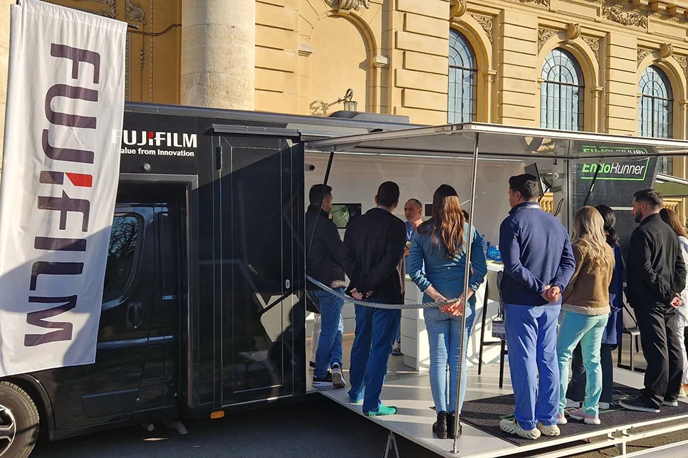 Fujifilm Healthcare Europe's ENDORUNNER mobile training hub
